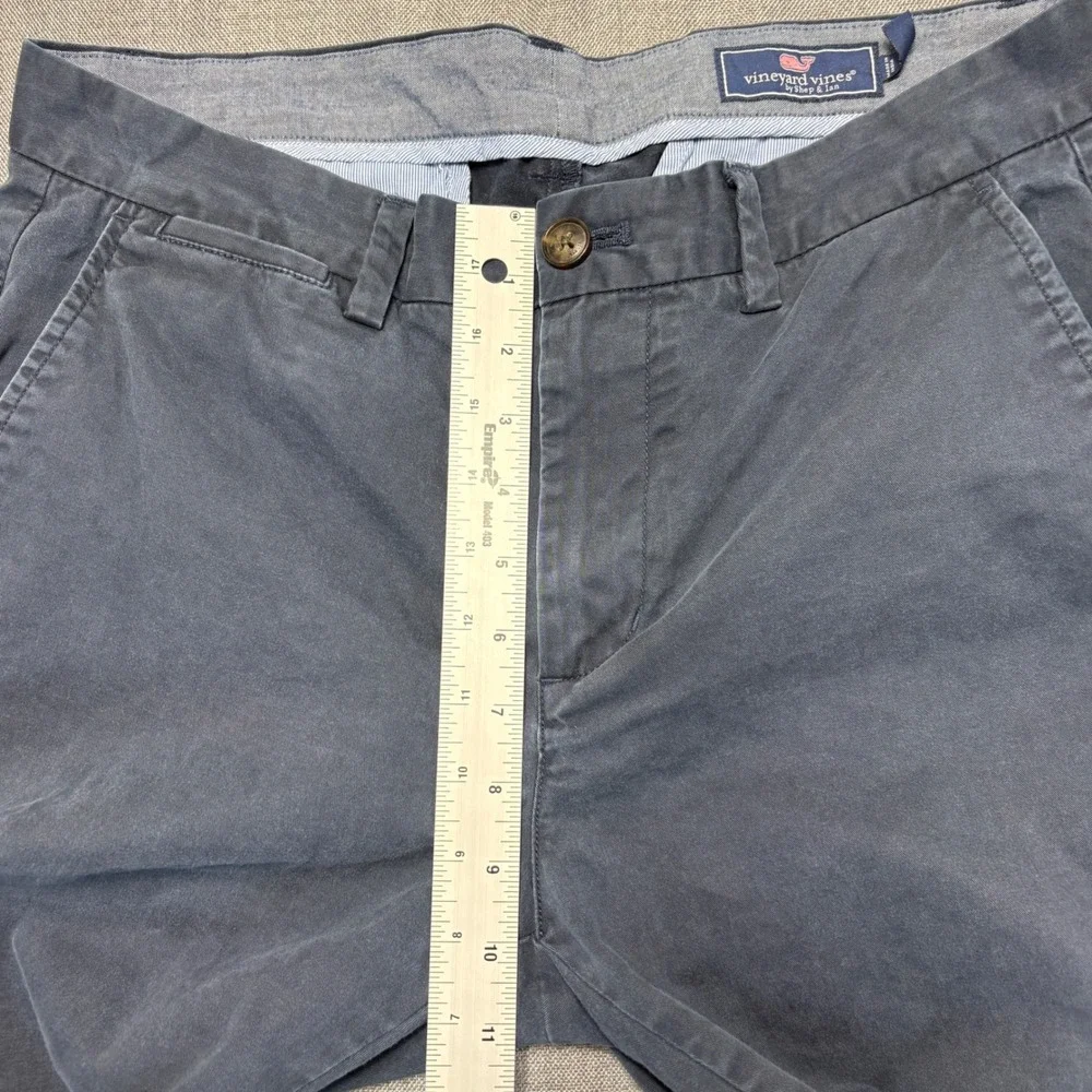 Vineyard Vines Breaker Pants Bundle Mens 32x34 Navy Blue Khaki Chino (Lot of 2)